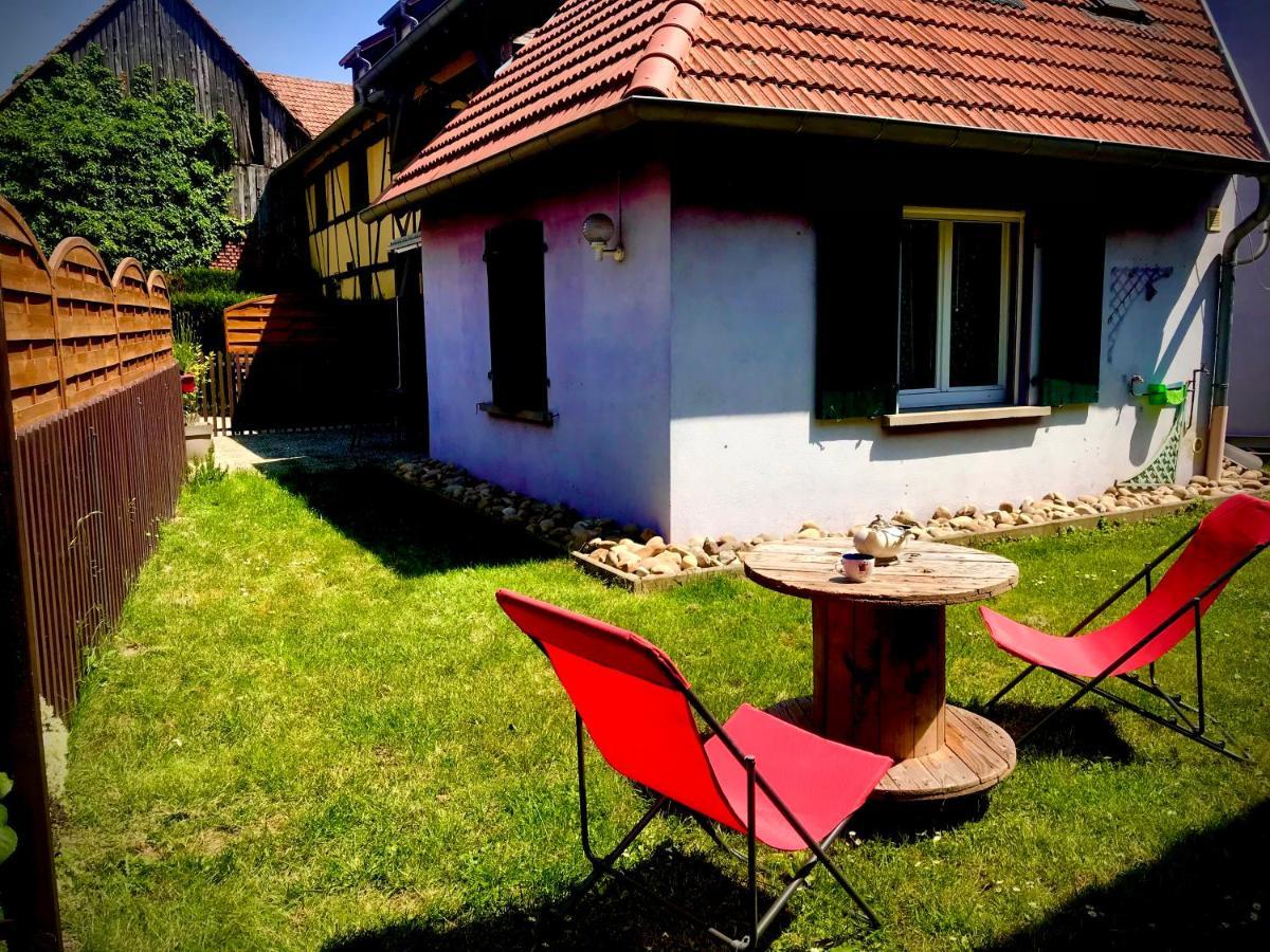 Gite Plain-Pied Avec Jardin Du Centre Alsace Ebersheim Esterno foto